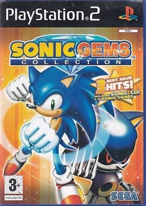 Sonic Gems Collection - PS2 (Genbrug)